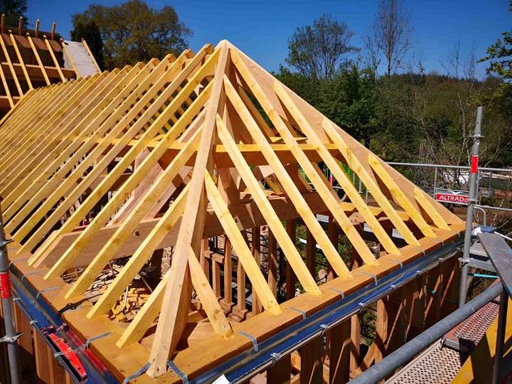 Pose toiture en bois Argentan